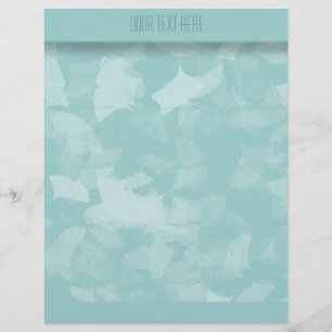 Aqua Blue Gingko deja volante