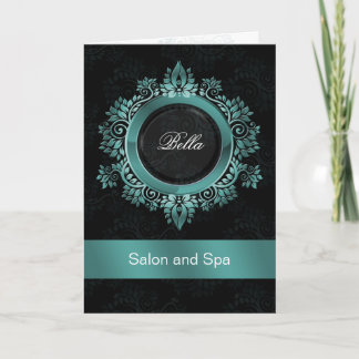 aqua damask Business gracias a las tarjetas