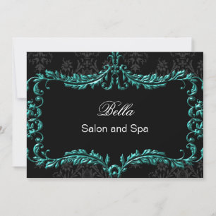 aqua damask Business gracias a las tarjetas