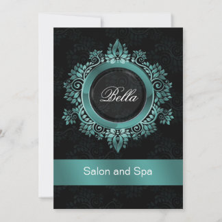 aqua damask Business gracias a las tarjetas