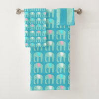 Aqua del patrón de elefante