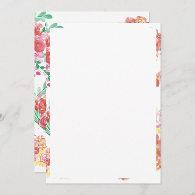 Aqua flor (Anverso / Reverso)