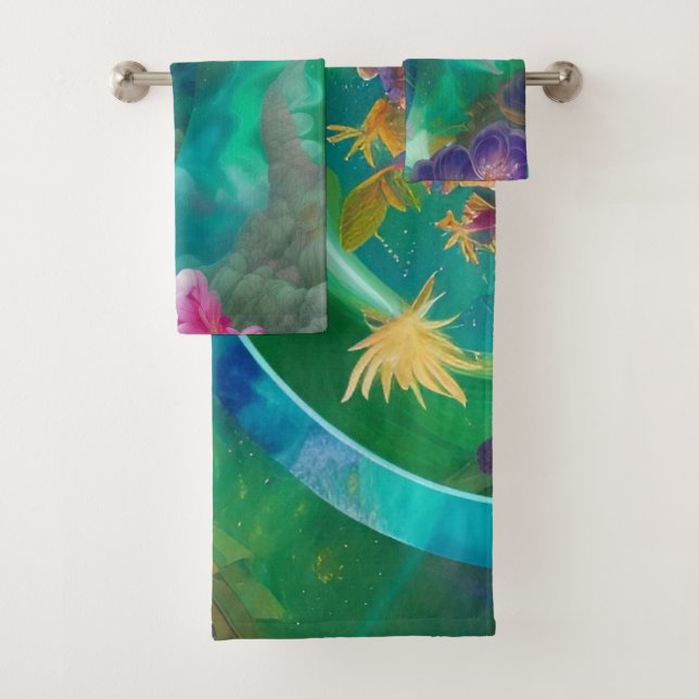 Aqua Floral Resumen subacuático Jardín (In situ)