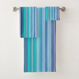 Aqua, Lavender y rayas azules