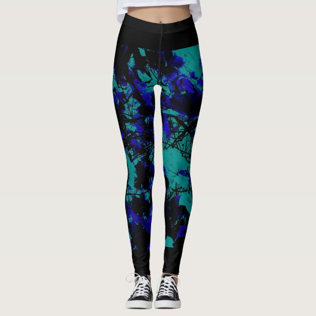 Aqua Leggings (Anverso)