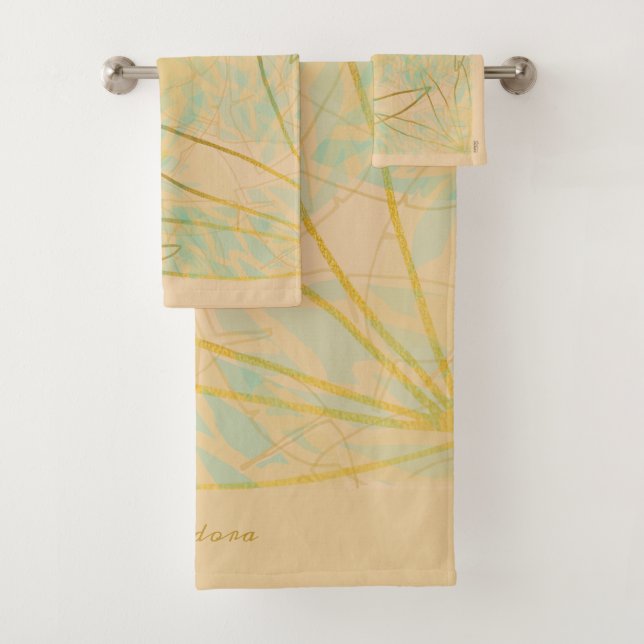 Aqua Pink, elegante hoja de oro (In situ)