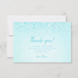 Aqua Purpurina, Glam Gracias Tarjetas
