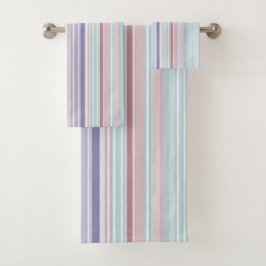 Aqua, Rosa y Rayas de Lavanda