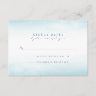 Aqua Tides   Acuarela RSVP