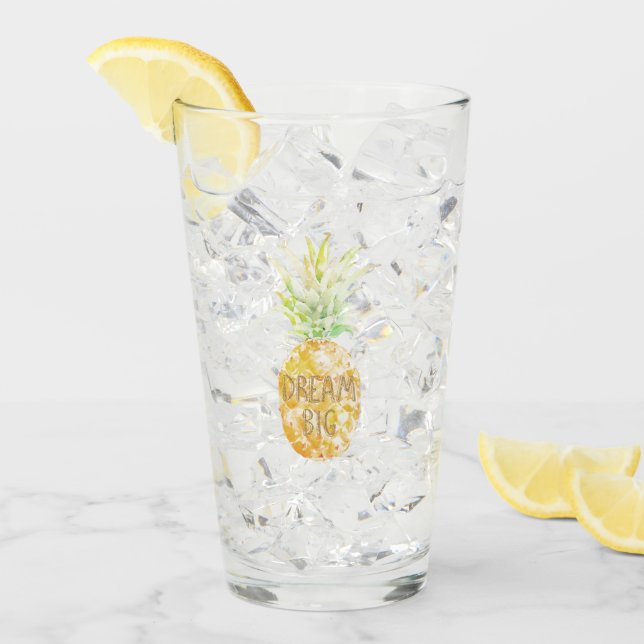 Aqua Yellow Pineapple Gold Dream (Anverso (hielo))