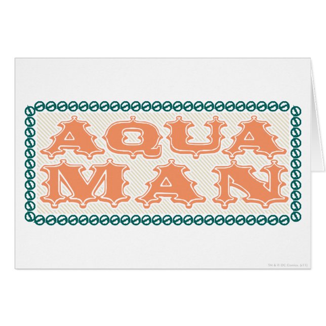 ¡Aquaman es el Showtime! Cartas (Anverso (Horizontal))