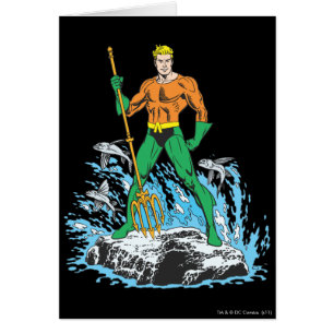 Aquaman se pone de pie con horquilla