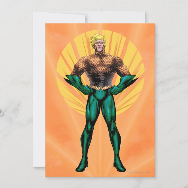 Aquaman Standing (Anverso)