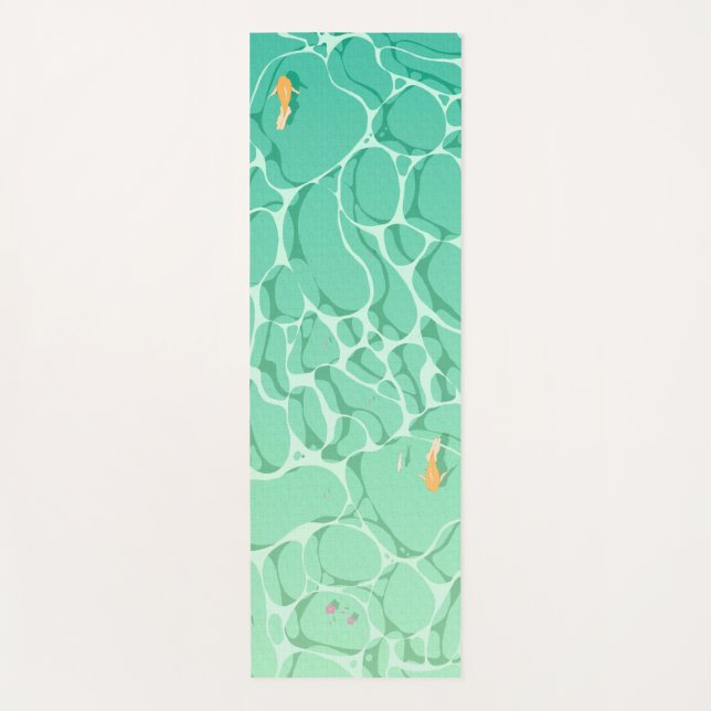 Aquatic Serenity Yoga Mat (Anverso)