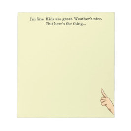 Aquí está el bloc de notas de Cosas