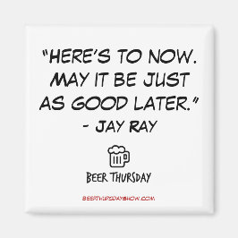 Aquí está el imán del Jueves de Cerveza