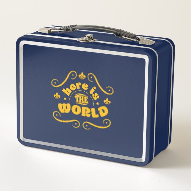 Aquí está el mundo (Anverso)