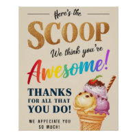 Aquí está el Scoop que creemos que eres un Poster 