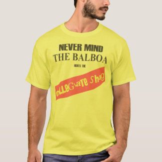 Aquí está la camiseta colegial de la pelusa