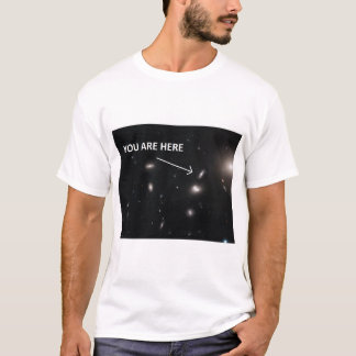 Aquí está la camiseta de galaxia