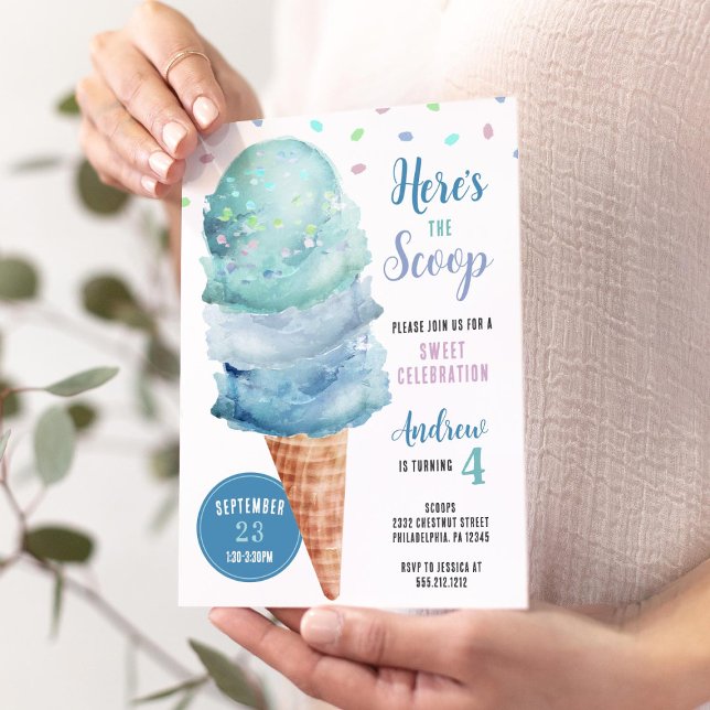 Aquí está la invitación a la fiesta de cumpleaños  (Subido por el creador)