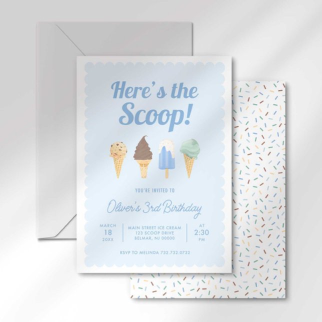 Aquí está la Invitación de Cumpleaños de Helado He (Subido por el creador)