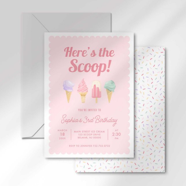 Aquí está la invitación de cumpleaños de helado He (Subido por el creador)
