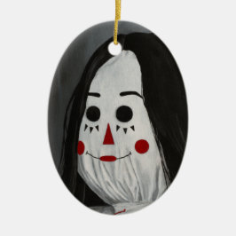 Aquí estamos todas las muñecas X Ornamento cerámic