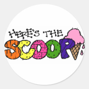 Aquí están los Pegatinas de Scoop