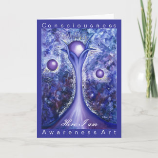 Aquí estoy la tarjeta