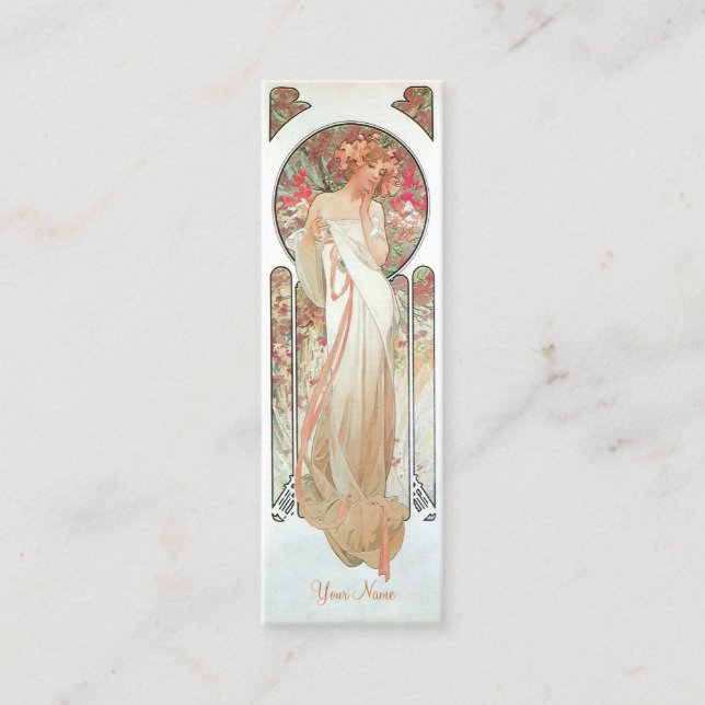 Aquí estoy ~ Tarjetas delgadas / tarjetas de visit (Anverso)