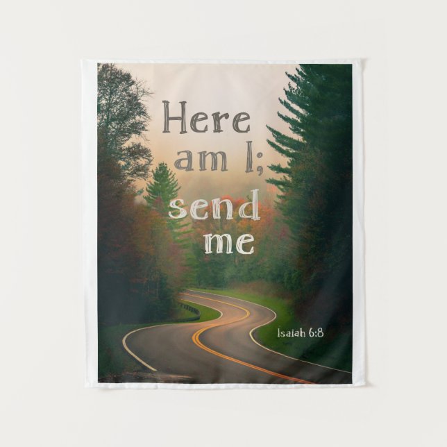 Aquí estoy yo - Tapiz (Anverso)