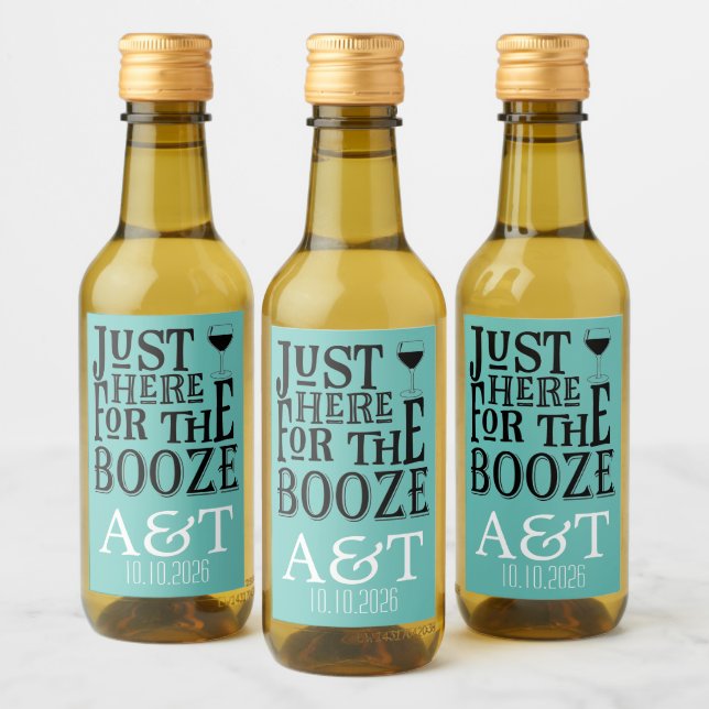 Aquí por el booze (Botellas)