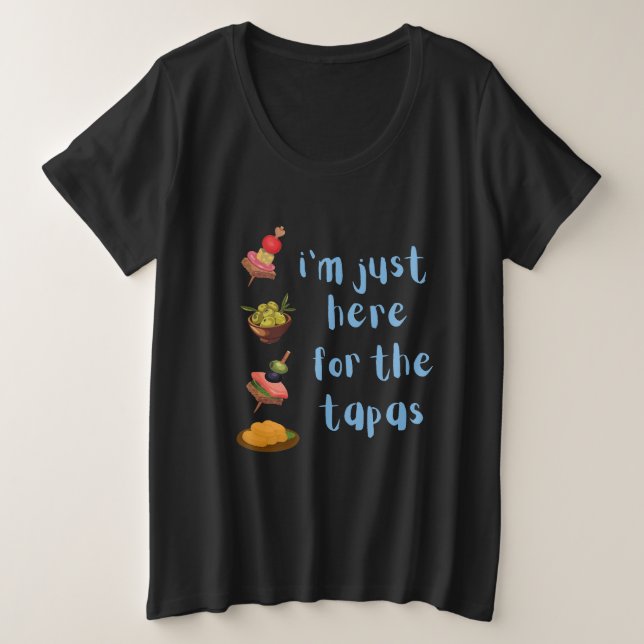 Aquí por las Tapas (Anverso del diseño)