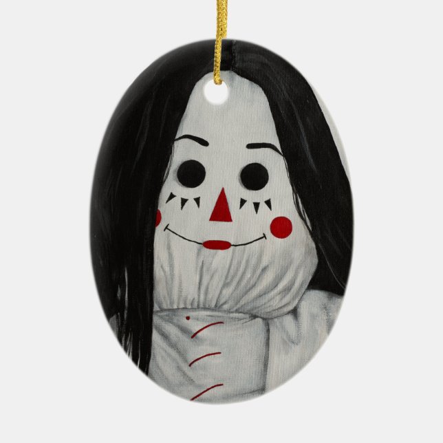 Aquí somos todas las muñecas XI Ornamento cerámico (Frente)