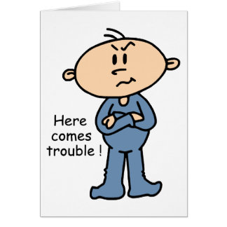 Aquí viene el bebé del problema (AZUL)