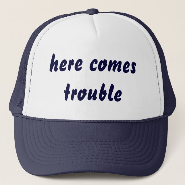 aquí viene el gorra del problema (Anverso)