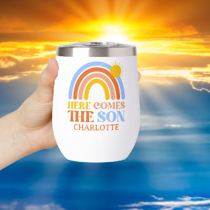 Aquí viene el hijo Arcoíris Niño Baby Shower