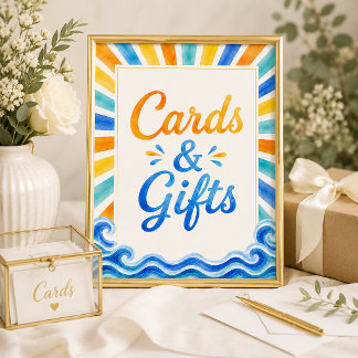 Aquí viene el hijo Tarjetas y regalos Señal de bab