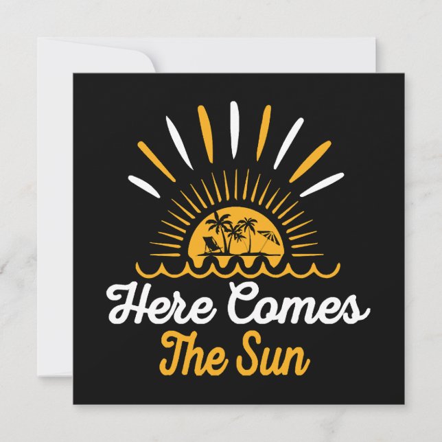 Aquí viene el sol (Anverso)