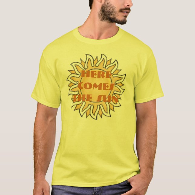 Aquí viene la camiseta de Sun (Anverso)