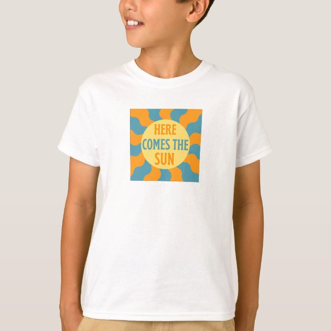 Aquí Viene La Camiseta Del Sol (Anverso)