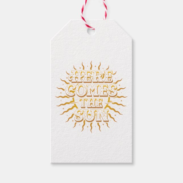 Aquí Viene La Etiqueta Sun / Gift (Anverso)