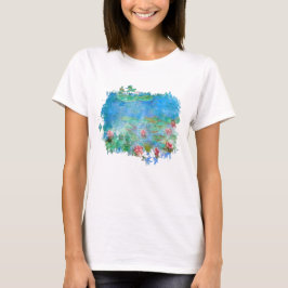 ** AR23 Monet Lily Pads Pond Pinting Camiseta