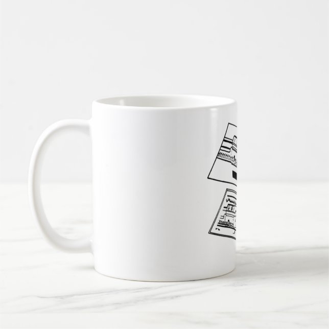 AR 15 BCG que abre la taza de café del diagrama (Izquierda)