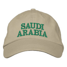 Arabia Saudita: Personalizado con embargo Gorra