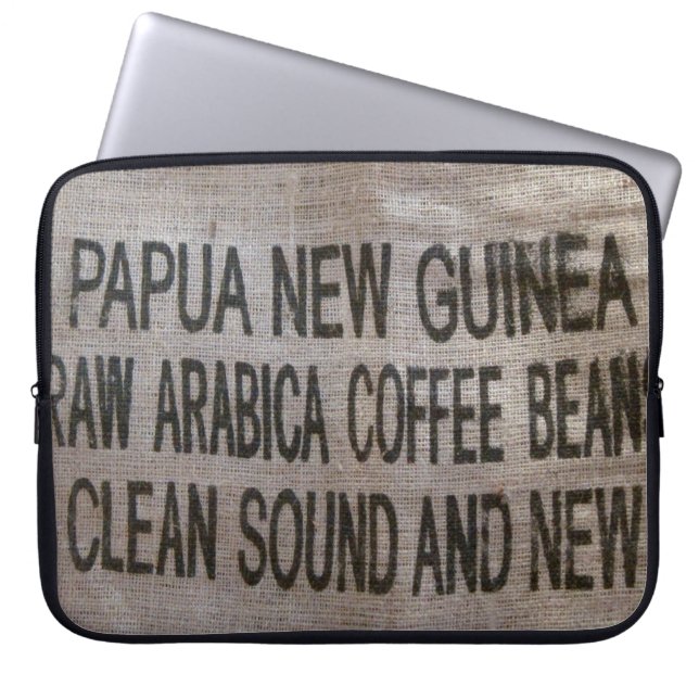 Arabica Coffee Bag Laptop Funda (Frente)