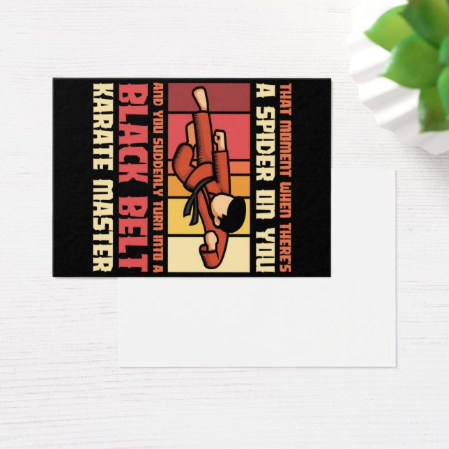 Araña Black Belt Karate Master (Escritorio)