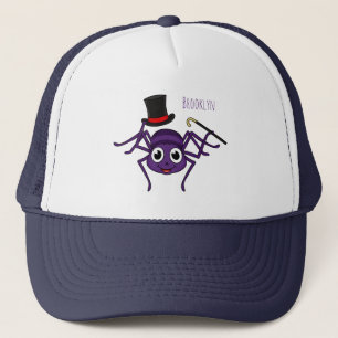 Araña cortada en el personalizado del sombrero sup
