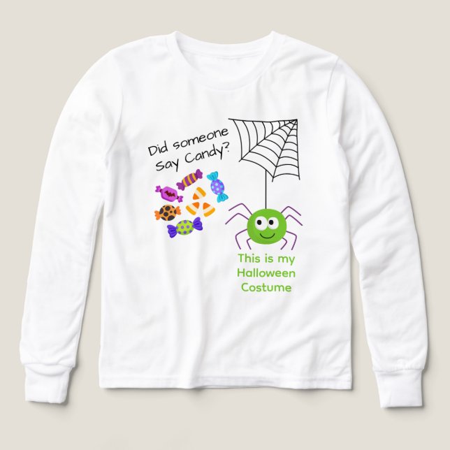 Araña Cuta y Niño Candy (Diseño frontal)